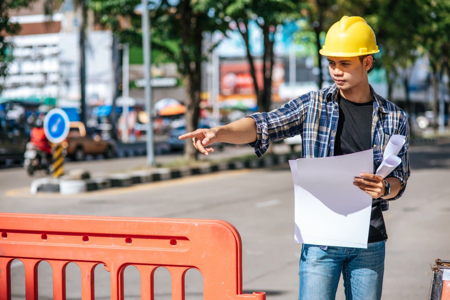 What to Ask a Sign Company Before You Sign the Contract civil engineer road site blueprints