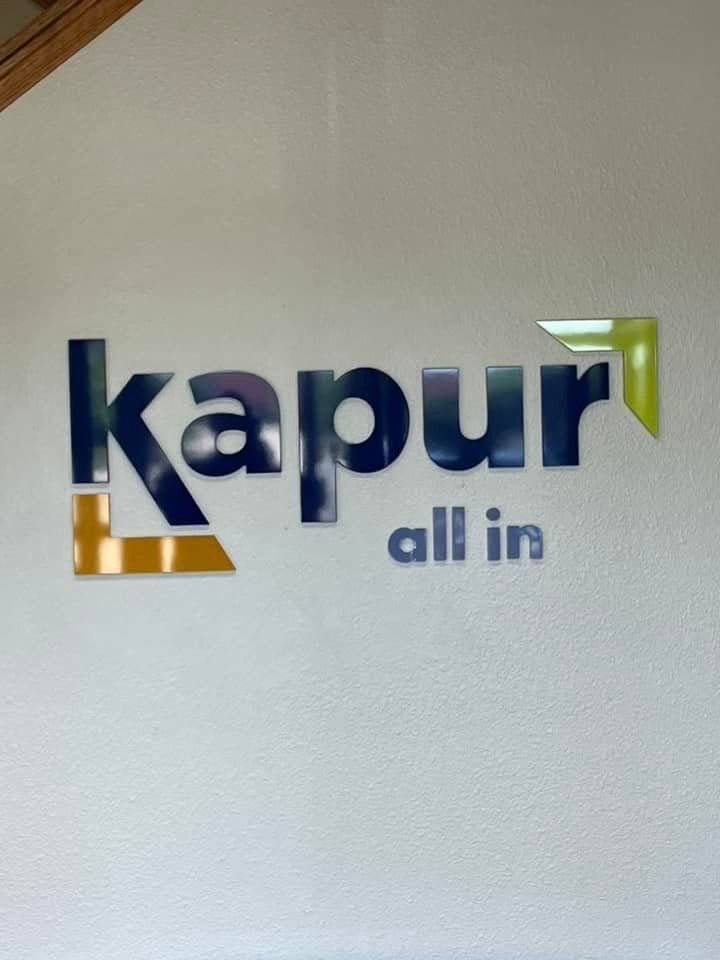 Kapur lobby letters by Milwaukee Sign Company